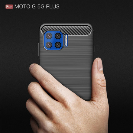 Coque Moto G 5G Plus Fibre Carbone Brossée Coque Moto G 5G Plus Fibre Carbone Brossée