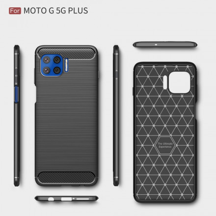 Coque Moto G 5G Plus Fibre Carbone Brossée Coque Moto G 5G Plus Fibre Carbone Brossée