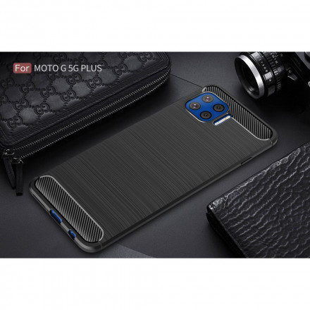 Coque Moto G 5G Plus Fibre Carbone Brossée Coque Moto G 5G Plus Fibre Carbone Brossée