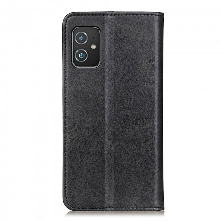Flip Cover Azus Zenfone 8 Cuir Fendu Classique Flip Cover Azus Zenfone 8 Cuir Fendu Classique