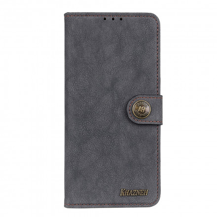 Housse Azus Zenfone 8 Simili Cuir Fendu Rétro KHAZNEH Housse Azus Zenfone 8 Simili Cuir Fendu Rétro KHAZNEH