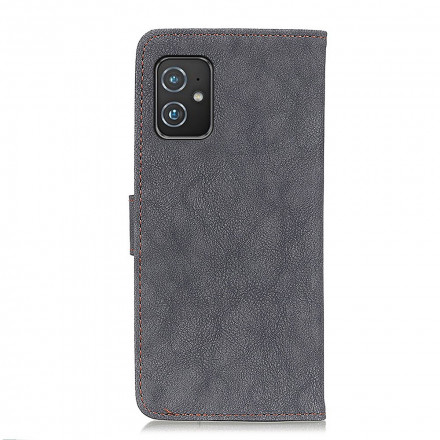 Housse Azus Zenfone 8 Simili Cuir Fendu Rétro KHAZNEH Housse Azus Zenfone 8 Simili Cuir Fendu Rétro KHAZNEH