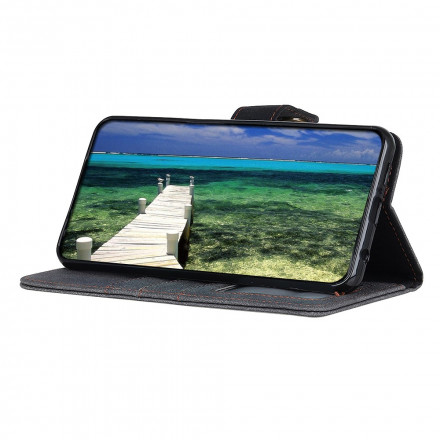 Housse Azus Zenfone 8 Simili Cuir Fendu Rétro KHAZNEH Housse Azus Zenfone 8 Simili Cuir Fendu Rétro KHAZNEH