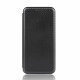 Flip Cover Moto G 5G Plus Silicone Carbone