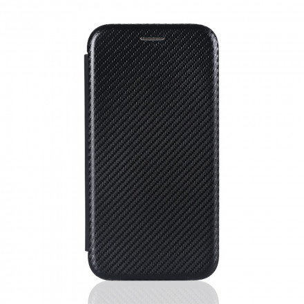 Flip Cover Moto G 5G Plus Silicone Carbone Flip Cover Moto G 5G Plus Silicone Carbone