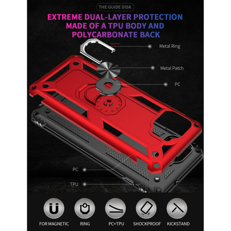 Coque Moto G 5G Plus Anneau Premium Coque Moto G 5G Plus Anneau Premium