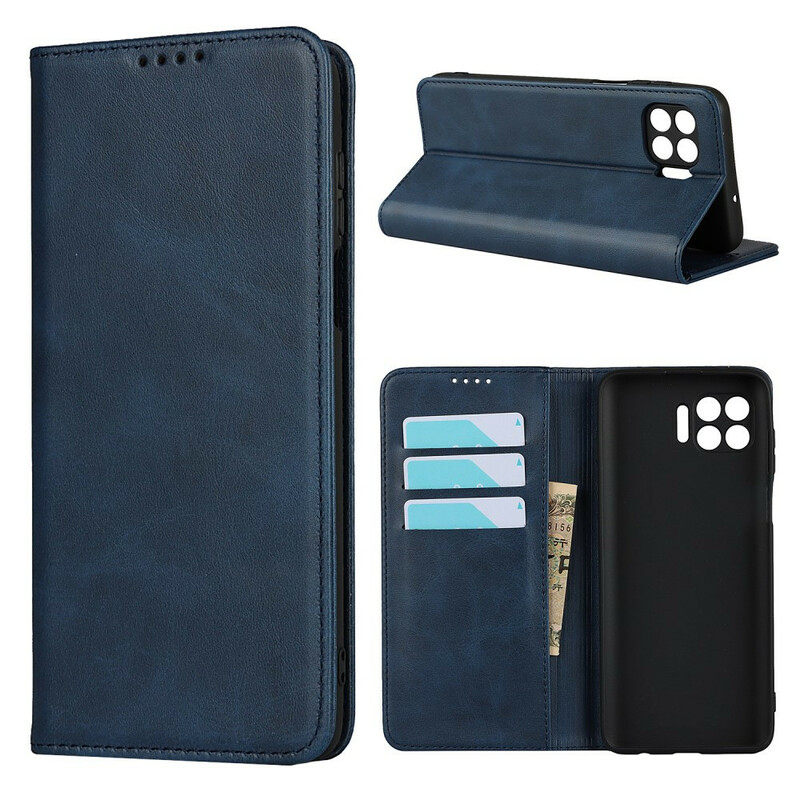 Flip Cover Moto G 5G Plus Style Cuir Fin Flip Cover Moto G 5G Plus Style Cuir Fin