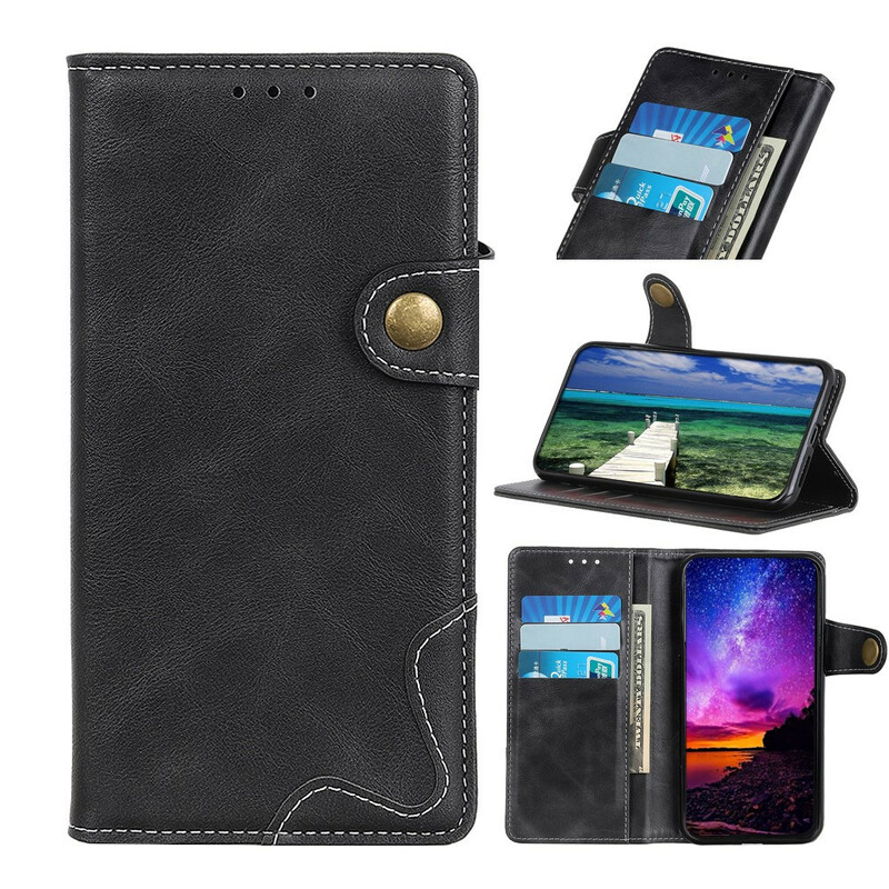 Housse Azus Zenfone 8 Artistique Couture Bouton Housse Azus Zenfone 8 Artistique Couture Bouton