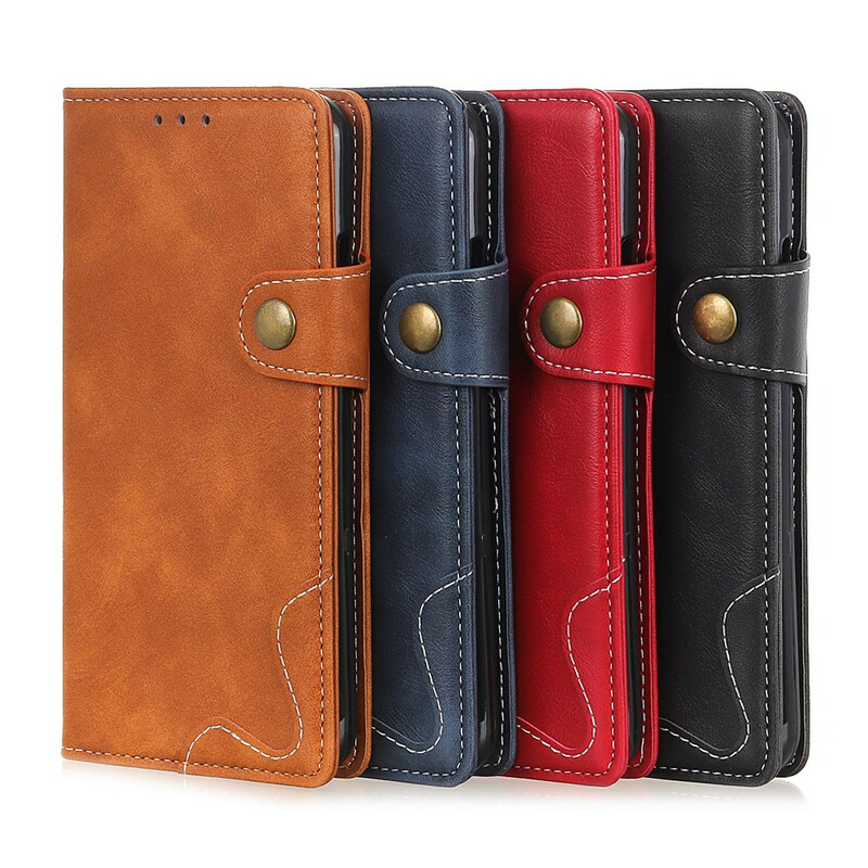 Housse Azus Zenfone 8 Artistique Couture Bouton Housse Azus Zenfone 8 Artistique Couture Bouton