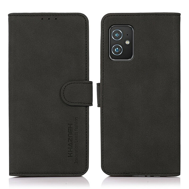 Housse Azus Zenfone 8 Effet Cuir Fashion KHAZNEH Housse Azus Zenfone 8 Effet Cuir Fashion KHAZNEH