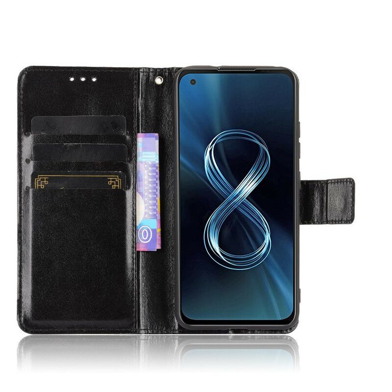 Housse Azus Zenfone 8 Simili Cuir Flashy Housse Azus Zenfone 8 Simili Cuir Flashy