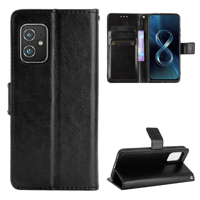 Housse Azus Zenfone 8 Simili Cuir Flashy Housse Azus Zenfone 8 Simili Cuir Flashy