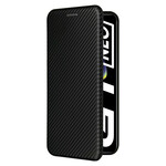 Flip Cover Realme GT 5G Silicone Carbone Flip Cover Realme GT 5G Silicone Carbone