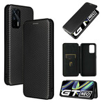Flip Cover Realme GT 5G Silicone Carbone Flip Cover Realme GT 5G Silicone Carbone