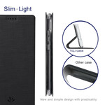 Flip Cover Azus Zenfone 8 Texturée VILI DMX Flip Cover Azus Zenfone 8 Texturée VILI DMX