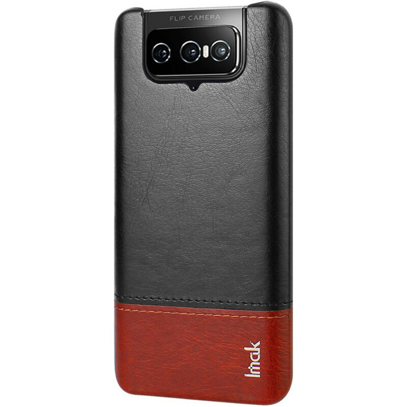 Coque Asus ZenFone 8 Flip IMAK Ruiyi Series Effet Cuir Coque Asus ZenFone 8 Flip IMAK Ruiyi Series Effet Cuir