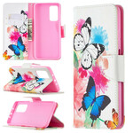Housse Xiaomi Mi 10T / 10T Pro Papillons Peints Housse Xiaomi Mi 10T / 10T Pro Papillons Peints