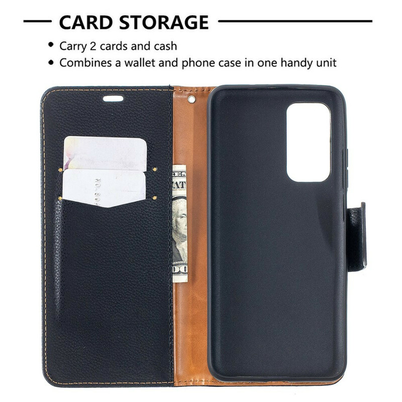 Housse Xiaomi Mi 10T / 10T Pro Litchi Rabat Oblique