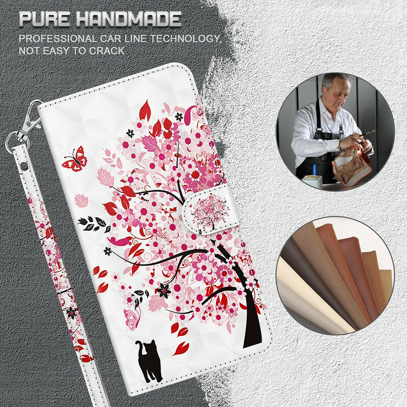 Housse Xiaomi Mi 10T / 10T Pro Arbre Rose Housse Xiaomi Mi 10T / 10T Pro Arbre Rose