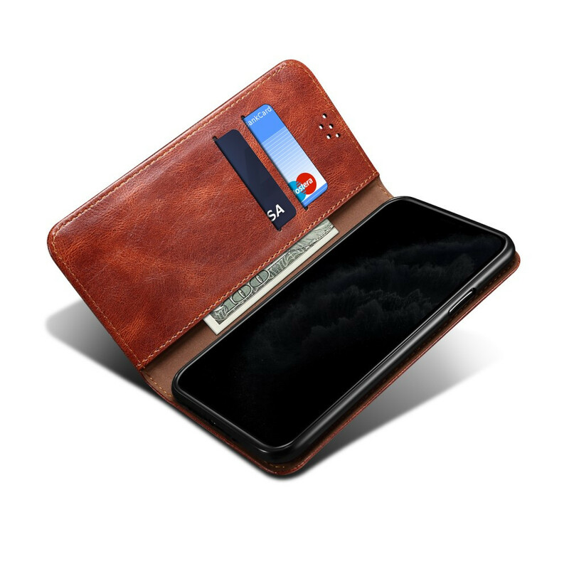 Flip Cover Xiaomi Mi 10T / 10T Pro Simili Cuir Ciré Flip Cover Xiaomi Mi 10T / 10T Pro Simili Cuir Ciré