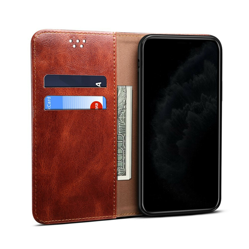 Flip Cover Xiaomi Mi 10T / 10T Pro Simili Cuir Ciré Flip Cover Xiaomi Mi 10T / 10T Pro Simili Cuir Ciré