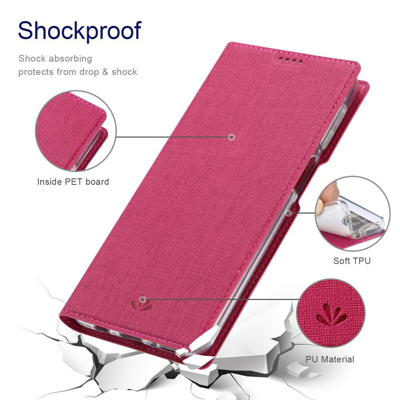 Flip Cover Vivo Y20s / Y11s Texturée VILI DMX Flip Cover Vivo Y20s / Y11s Texturée VILI DMX