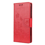 Housse Xiaomi Mi 10T / 10T Pro Papillons et Fleurs d''Asie Housse Xiaomi Mi 10T / 10T Pro Papillons et Fleurs d''Asie