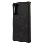 Housse Xiaomi Mi 10T / 10T Pro Que des Papillons avec Lanière Housse Xiaomi Mi 10T / 10T Pro Que des Papillons avec Lanière