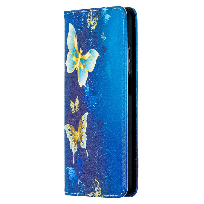 Flip Cover Xiaomi Mi 10T / 10T Pro Papillons Colorés