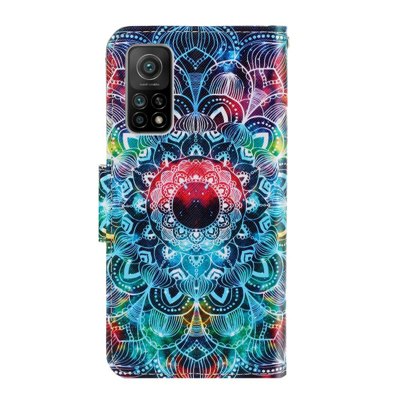 Housse Xiaomi Mi 10T / 10T Pro Flashy Mandala à Lanière Housse Xiaomi Mi 10T / 10T Pro Flashy Mandala à Lanière