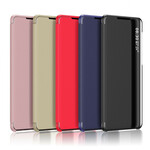 View Cover Oppo Find X3 / X3 Pro Simili Cuir Texturé View Cover Oppo Find X3 / X3 Pro Simili Cuir Texturé