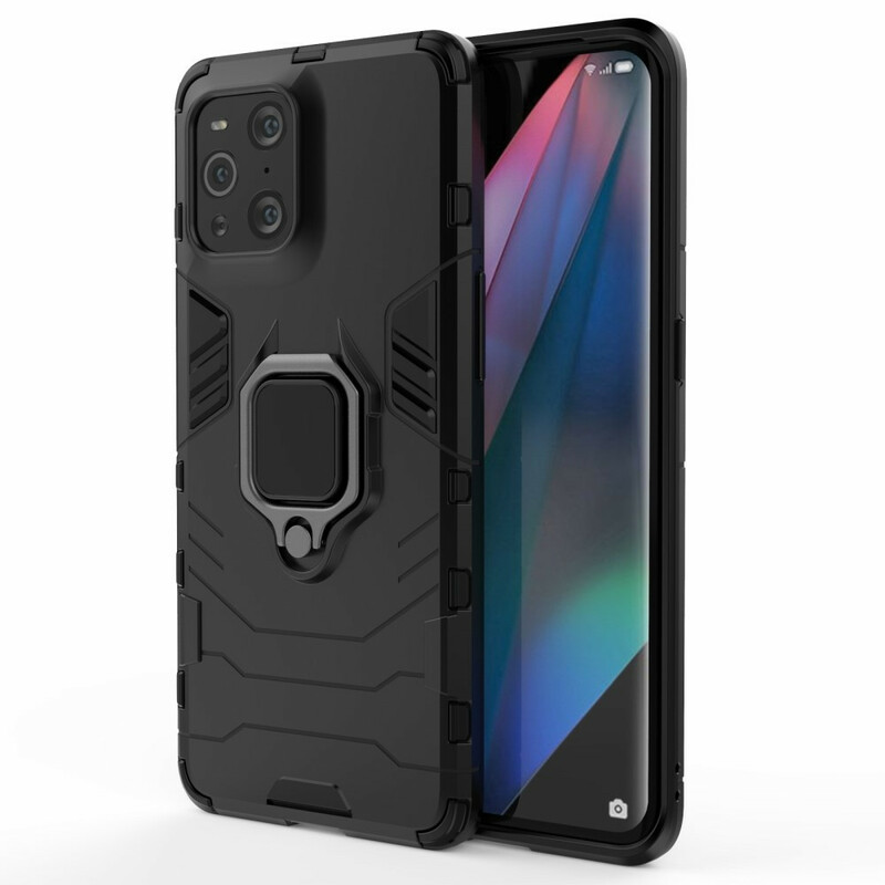 Coque Oppo Find X3 / X3 Pro Ring Résistante Coque Oppo Find X3 / X3 Pro Ring Résistante