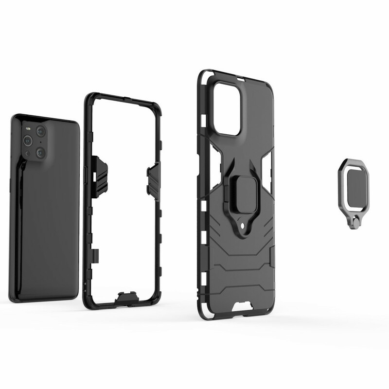 Coque Oppo Find X3 / X3 Pro Ring Résistante Coque Oppo Find X3 / X3 Pro Ring Résistante