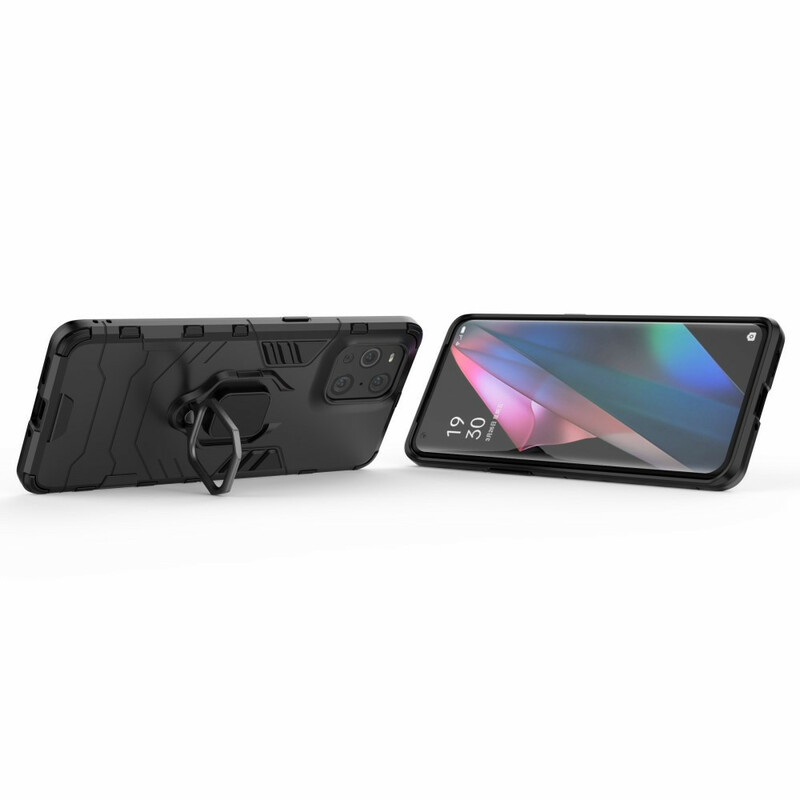 Coque Oppo Find X3 / X3 Pro Ring Résistante Coque Oppo Find X3 / X3 Pro Ring Résistante