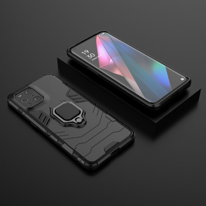 Coque Oppo Find X3 / X3 Pro Ring Résistante Coque Oppo Find X3 / X3 Pro Ring Résistante