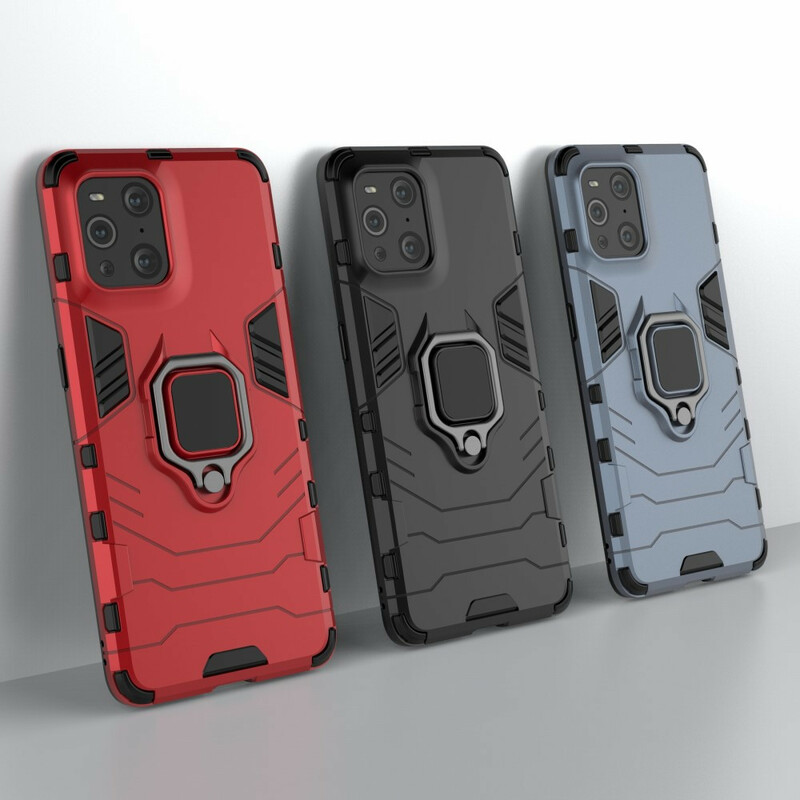 Coque Oppo Find X3 / X3 Pro Ring Résistante Coque Oppo Find X3 / X3 Pro Ring Résistante