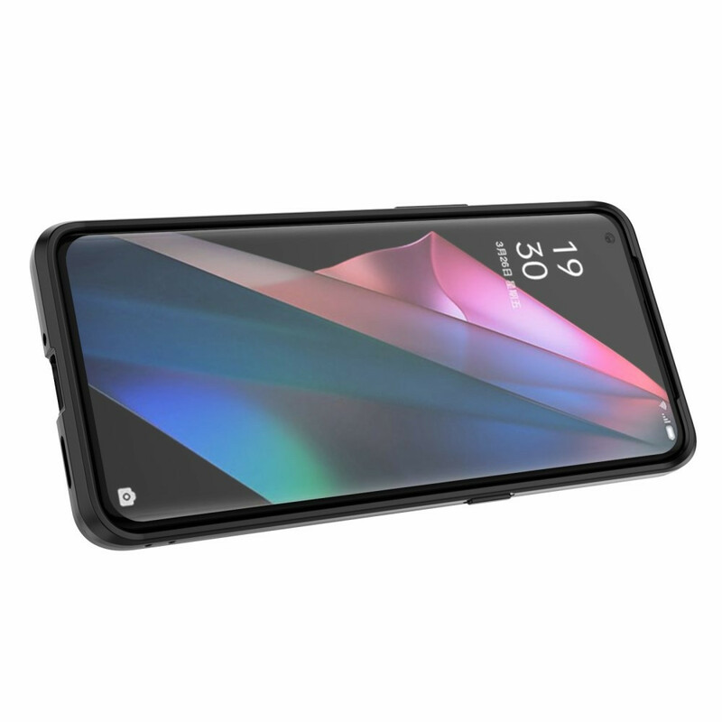 Coque Oppo Find X3 / X3 Pro Support Amovible Deux Positions Mains Libres