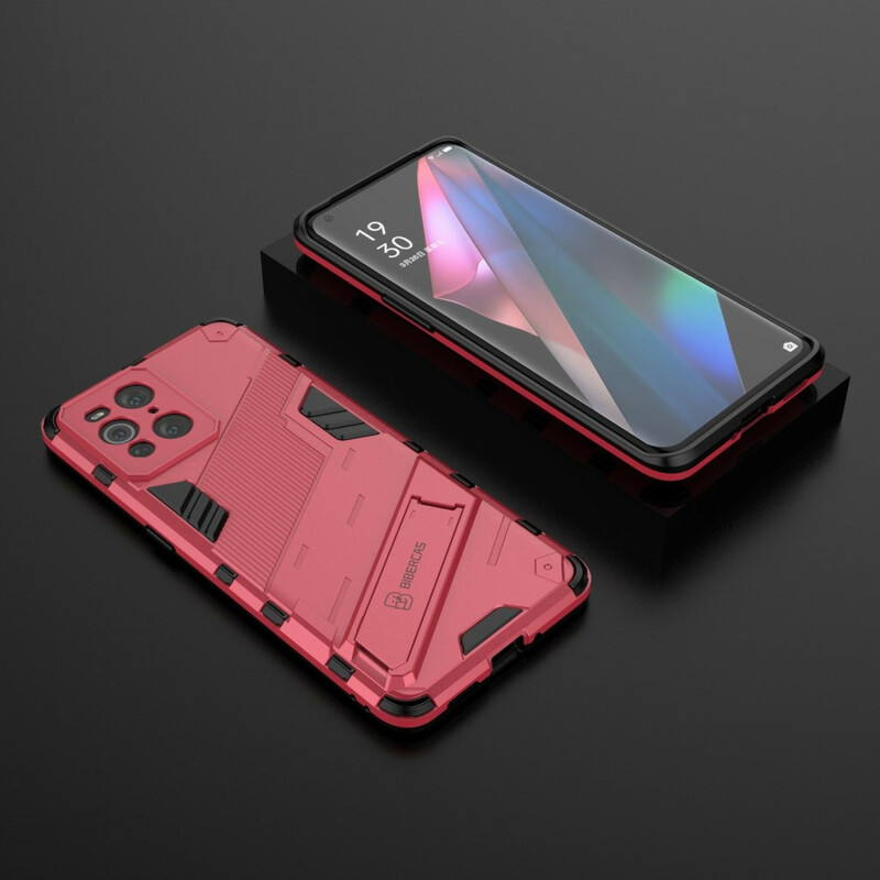 Coque Oppo Find X3 / X3 Pro Support Amovible Deux Positions Mains Libres Coque Oppo Find X3 / X3 Pro Support Amovible Deux Positions Mains Libres