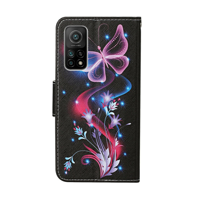 Housse Xiaomi Mi 10T / 10T Pro Papillons Magiques Housse Xiaomi Mi 10T / 10T Pro Papillons Magiques