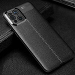 Coque Oppo Find X3 / X3 Pro Effet Cuir Litchi Double Line