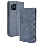 Flip Cover Oppo Find X3 / X3 Pro Effet Cuir Vintage Stylisé Flip Cover Oppo Find X3 / X3 Pro Effet Cuir Vintage Stylisé