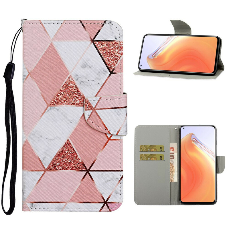 Housse Xiaomi Mi 10T / 10T Pro Graphique Rose