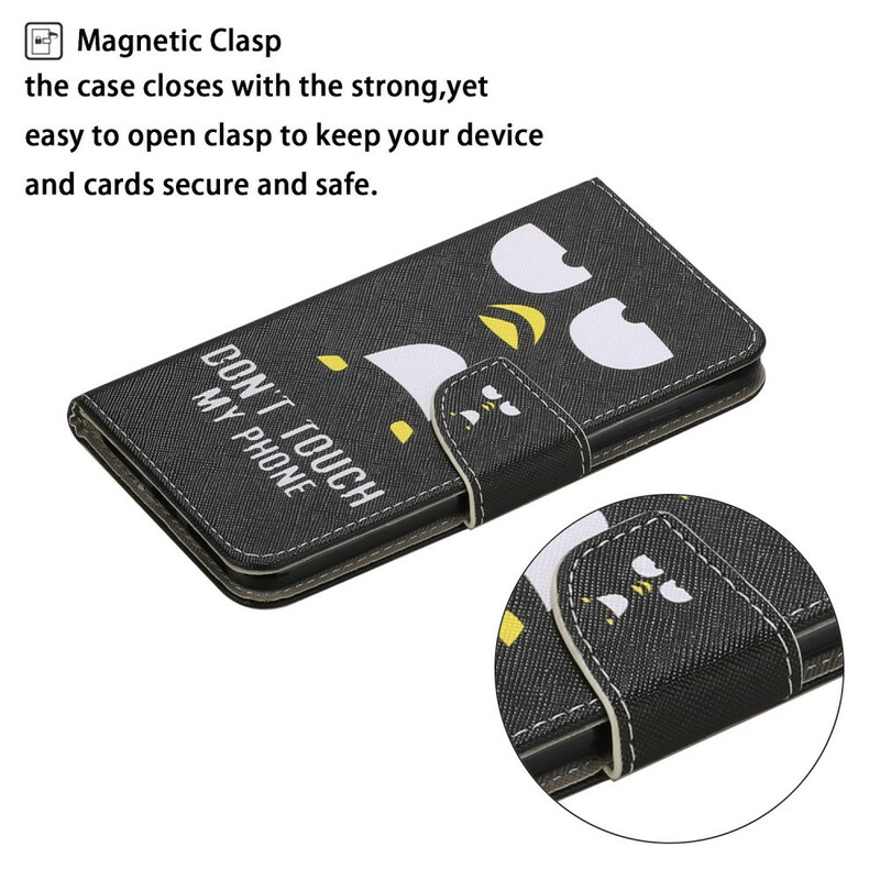 Housse Xiaomi Mi 10T / 10T Pro New Don't Touch my Phone Housse Xiaomi Mi 10T / 10T Pro New Don't Touch my Phone