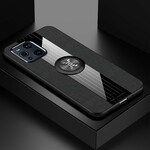 Coque Oppo Find X3 / X3 Pro Hybride et Texture Jeans avec Anneau-Support Coque Oppo Find X3 / X3 Pro Hybride et Texture Jeans avec Anneau-Support