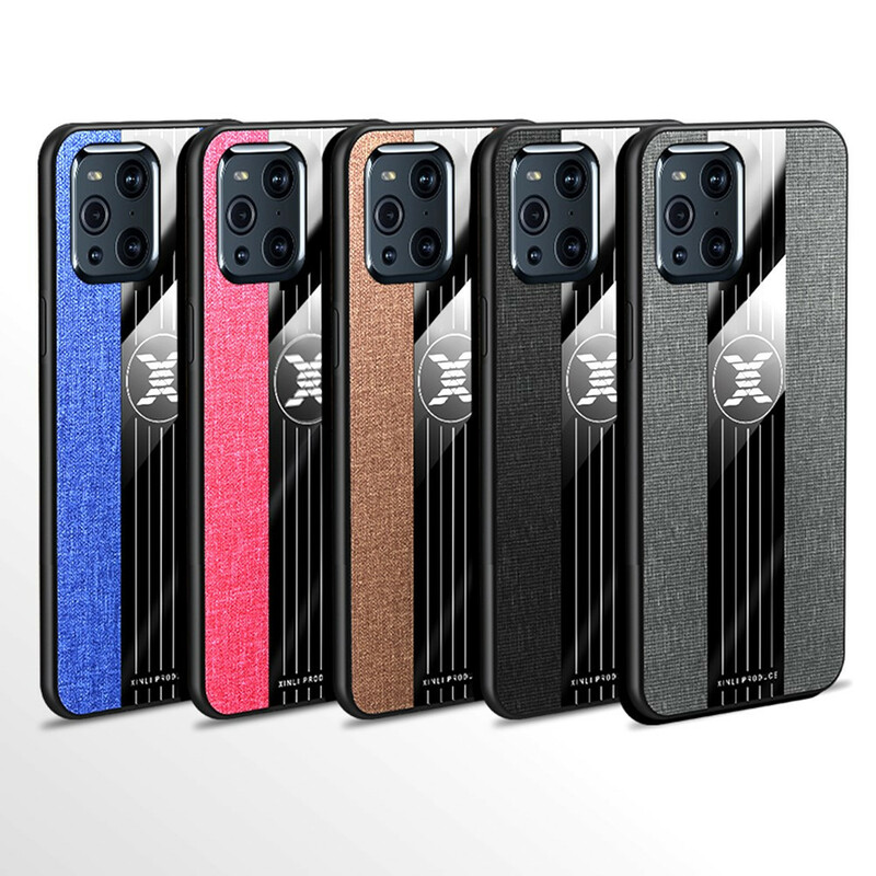 Coque Oppo Find X3 / X3 Pro Hybride et Texture Jeans avec Anneau-Support Coque Oppo Find X3 / X3 Pro Hybride et Texture Jeans avec Anneau-Support