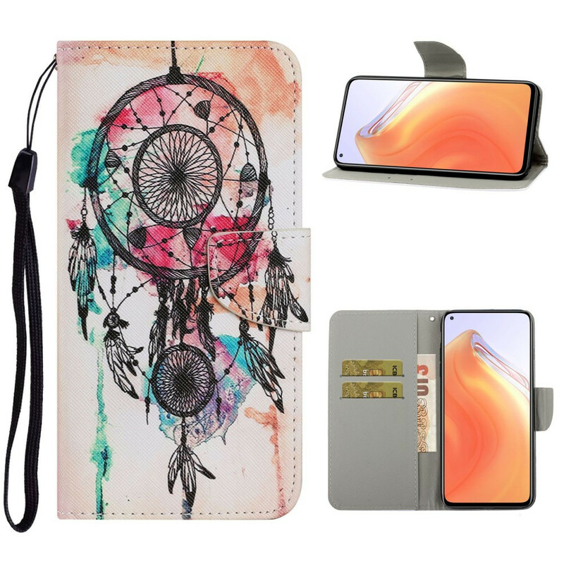 Housse Xiaomi Mi 10T / 10T Pro Aquarelle Attrape Rêves