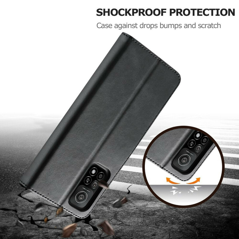 Housse Xiaomi Mi 10T / 10T Pro LC.IMEEKE Effet Cuir Housse Xiaomi Mi 10T / 10T Pro LC.IMEEKE Effet Cuir
