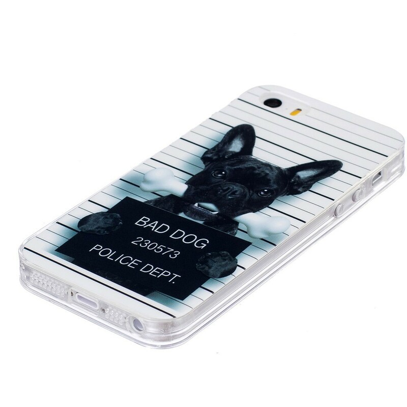 Coque iPhone SE/5/5S Bad Dog