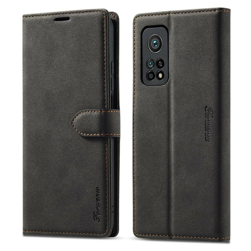 Flip Cover Xiaomi Mi 10T / 10T Pro Effet Cuir FORWENW