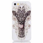 Coque iPhone SE/5/5S Girafe Tribale